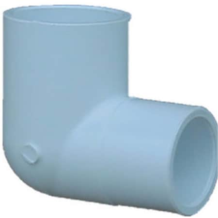 Genova 30730 3 In. White 90 Degree Slip x Slip Ell 749192